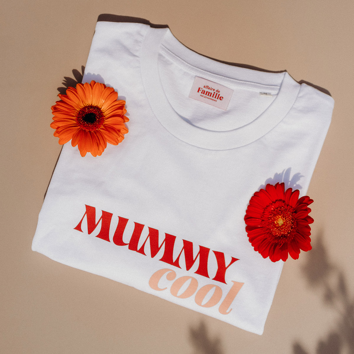 T-shirt Mummy Cool - Blanc