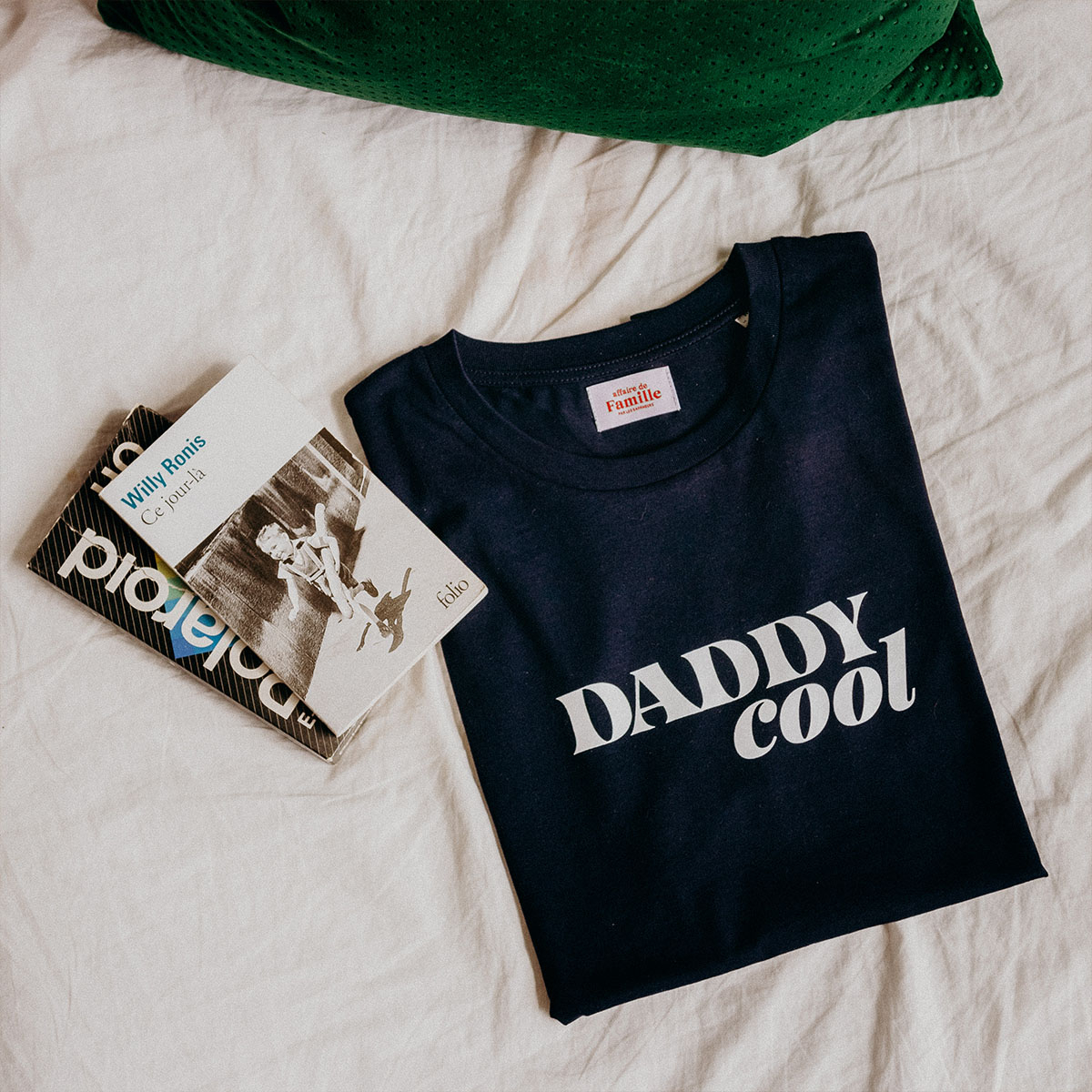 T-shirt Daddy Cool - Navy