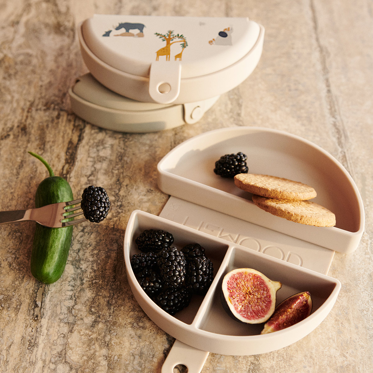 Boîte à goûter pliable Liewood