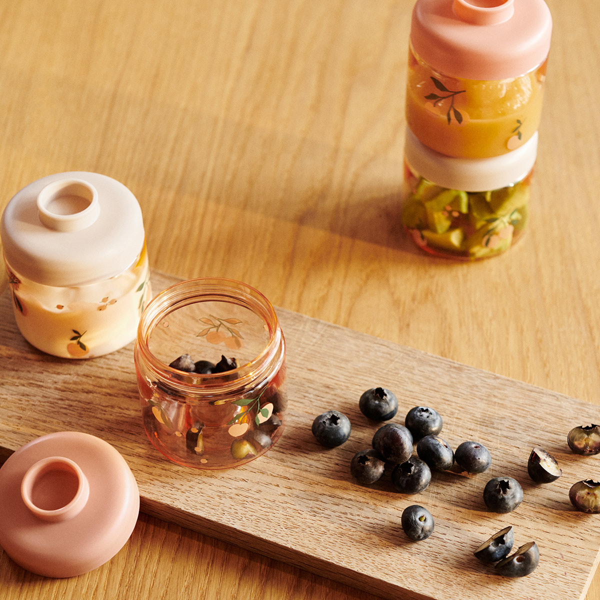 Set de 4 boîtes à goûter Liewood