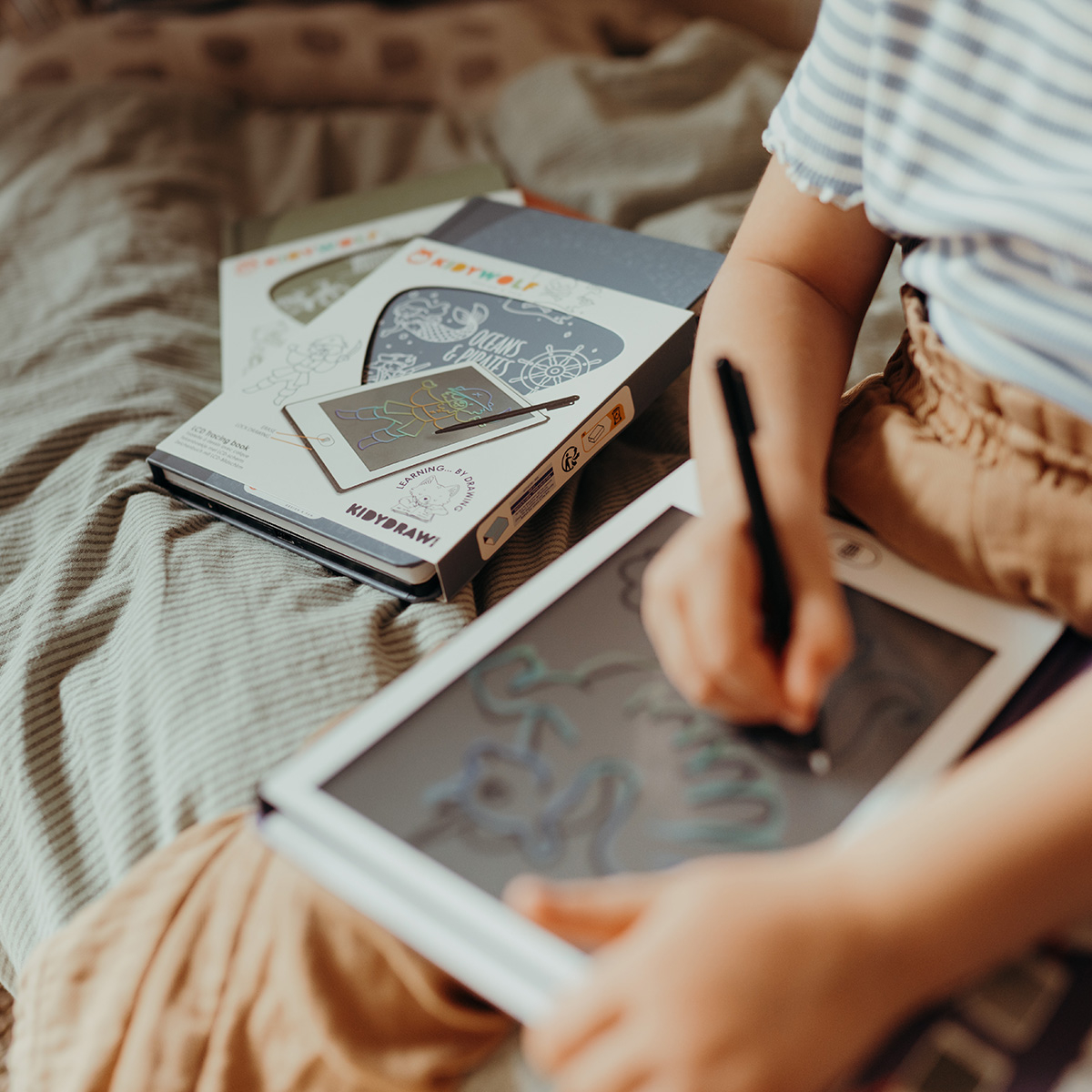 Livre à dessin lumineux