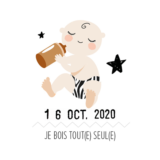 Affiche - Mes premières fois bébé Brownie – Nos Grands Moments